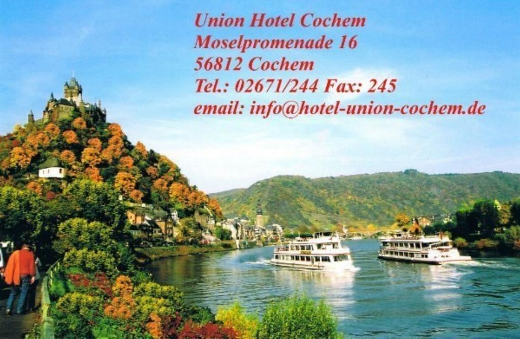 Union Hotel Cochem Eksteriør billede